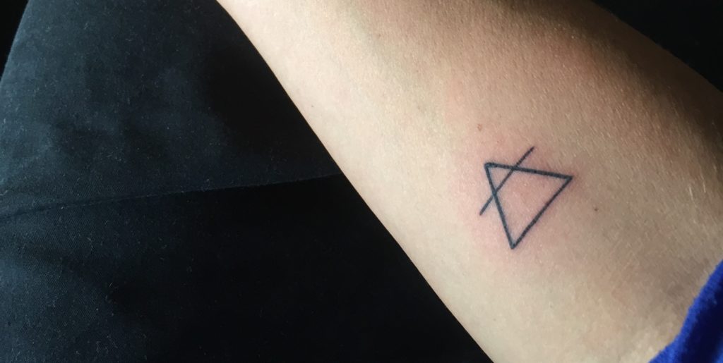 Tattoo bedeutung dreieck drei Tattoos mit
