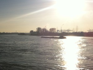 Heimatgefühle und Entspannung : Home is where the Rhine is