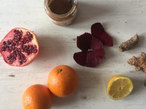 Frühlings- Smoothie – rot und supergesund!